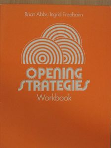 Brian Abbs - Opening Strategies - Workbook [antikvár]