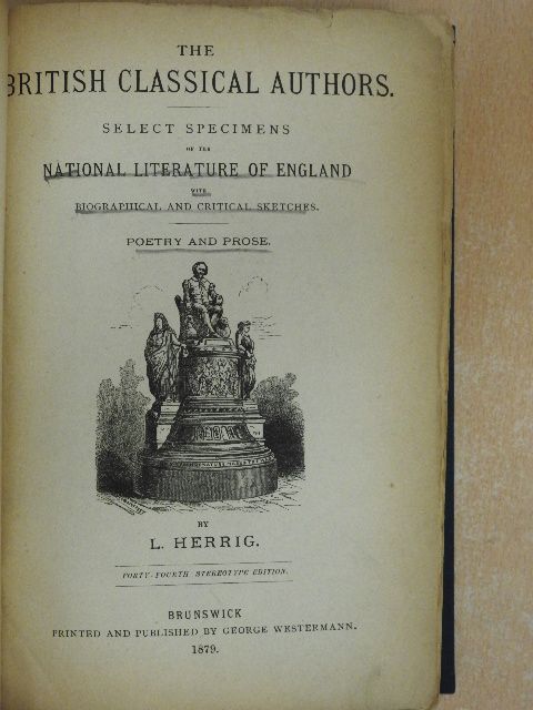 The british classical authors [antikvár]