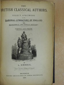 The british classical authors [antikvár]