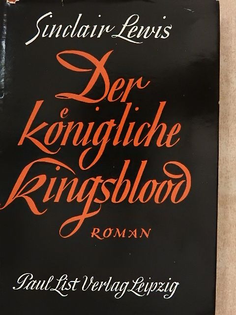 Sinclair Lewis - Der Königliche Kingsblood [antikvár]