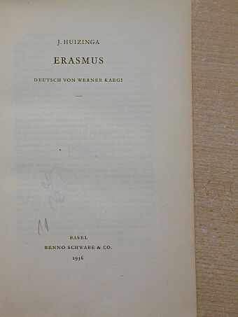 J. Huizinga - Erasmus [antikvár]