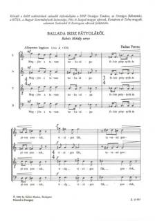 Farkas Ferenc - BALLADA IRISZ FÁTYOLÁRÓL (BABITS MIHÁLY VERSE)