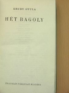 Krudy Gyula - Hét bagoly [antikvár]