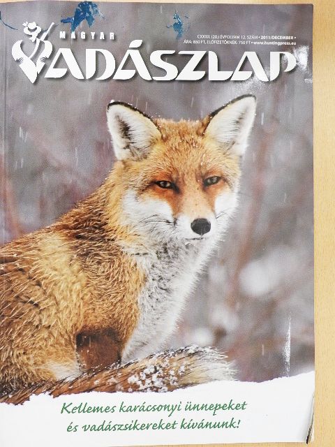 Csekő Sándor - Magyar Vadászlap 2011. december [antikvár]