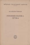 Dr. Bárány Nándor - Finommechanika, optika [antikvár]