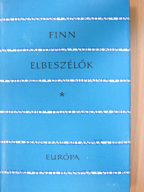 Aino Kallas - Finn elbeszélők [antikvár]