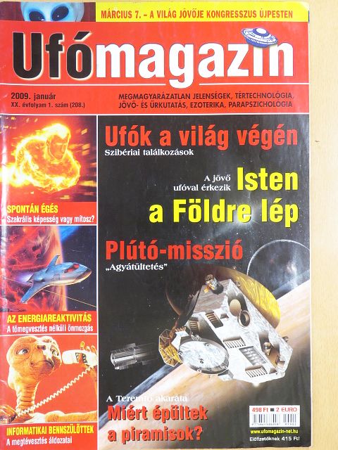 Békásmegyeri-Bíró Csaba - Ufómagazin 2009. január [antikvár]