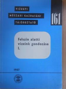 Csepregi András - Felszín alatti vizeink gondozása I. [antikvár]