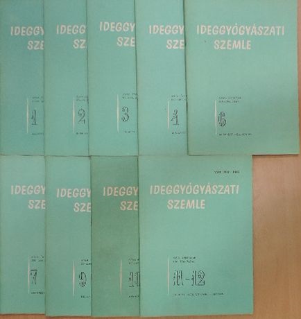 Dr. Haffner Zsolt - Ideggyógyászati Szemle 1976. (nem teljes évfolyam) [antikvár]