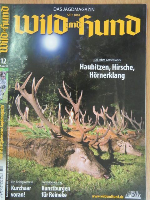 Markus Hölzel - Wild und Hund 17. Juni 2010 [antikvár]