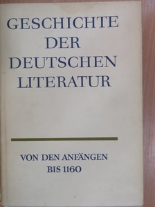 Ewald Erb - Geschichte der Deutschen Literatur [antikvár]