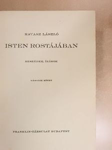 Ravasz László - Isten rostájában II. (töredék) [antikvár]