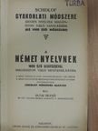 Altai Rezső - Schidlof gyakorlati módszere - Német 1-10. füzet [antikvár]