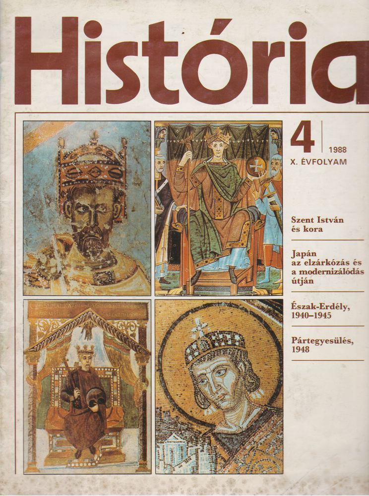 Glatz Ferenc - História 1988/4 [antikvár]