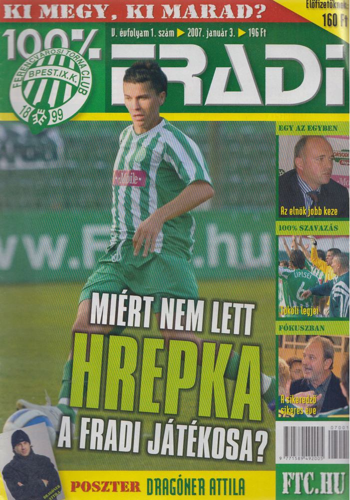 Privacsek András - 100% Fradi V. évf. 1. szám [antikvár]