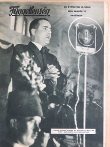 Függetlenség 1939. január 22. [antikvár]