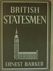 Ernest Barker - British statesmen [antikvár]