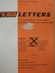 C. I. Ragan - Febs Letters Volume 127, Number 1-2./Volume 128, Number 1-2. [antikvár]