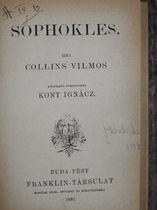 Collins Vilmos - Sophokles/Aristophanes [antikvár]