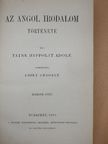 Taine Hippolit Adolf - Az angol irodalom története III. [antikvár]