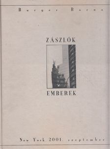 Burger Barna - Zászlók, emberek / Flags, People [antikvár]