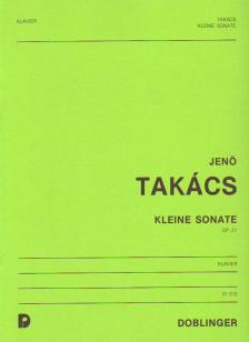 TAKÁCS JENŐ - KLEINE SONATE OP.51 FÜR KLAVIER