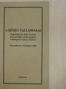 Annus József - A hűség vallomásai (aláírt és dedikált példány) [antikvár]