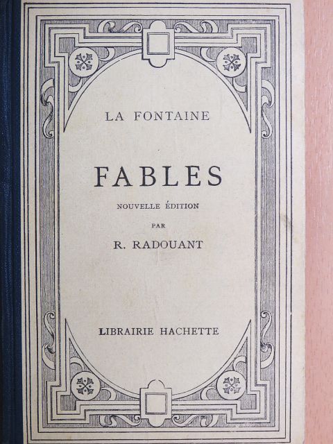 La Fontaine - Fables [antikvár]