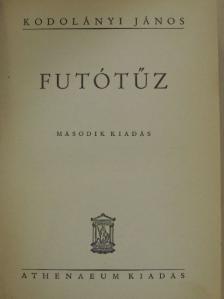 Kodolányi János - Futótűz [antikvár]
