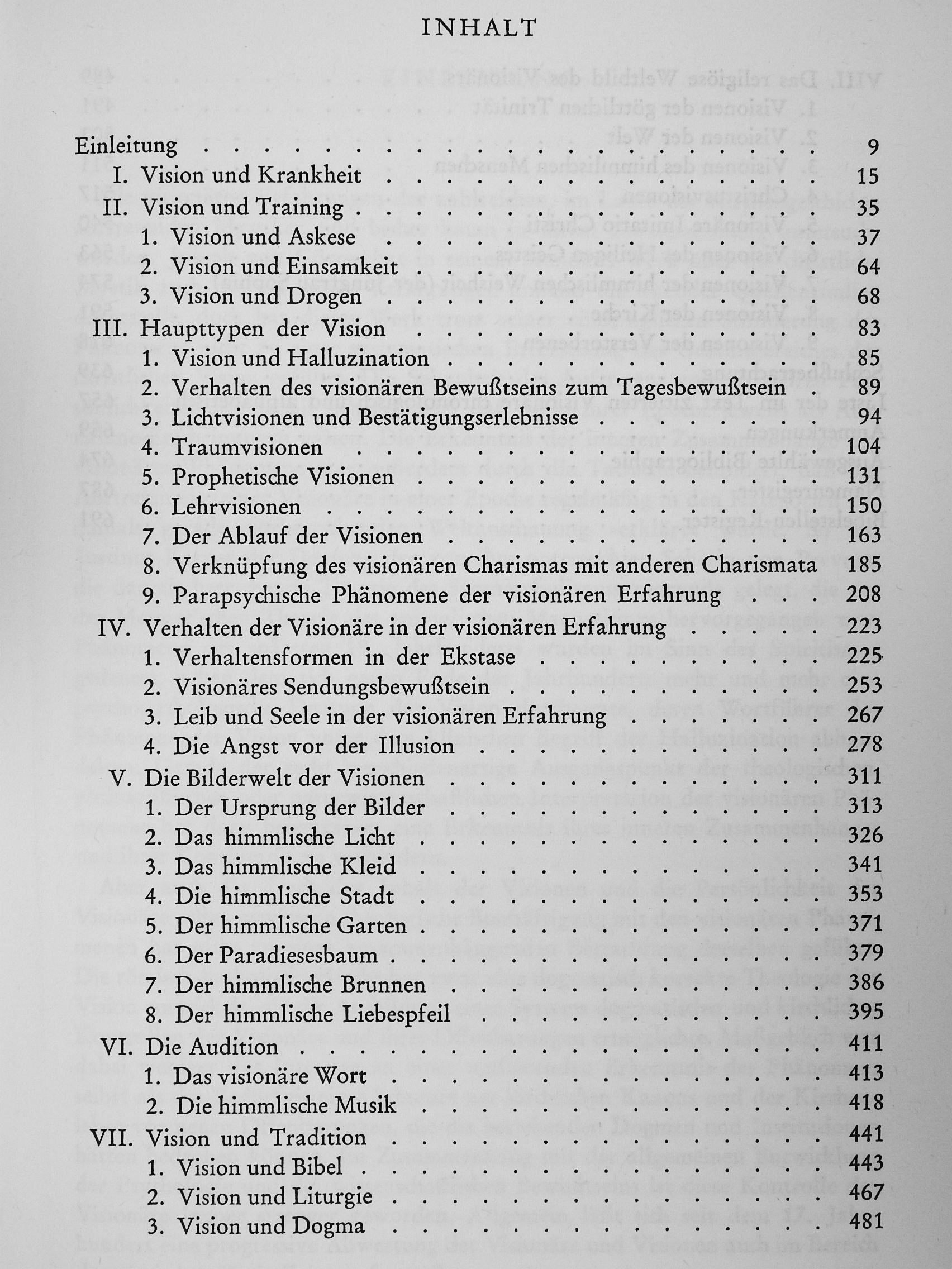 Ernst Benz - Die Vision [antikvár]