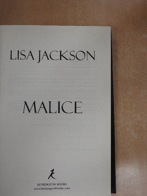 Lisa Jackson - Malice [antikvár]