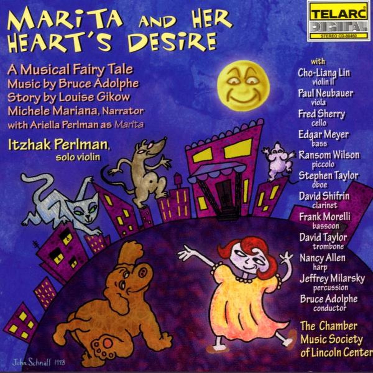 ADOLPHE, BRITTEN - MARITA AND HER HEART'S DESIRE CD ITZHAK PERLMAN