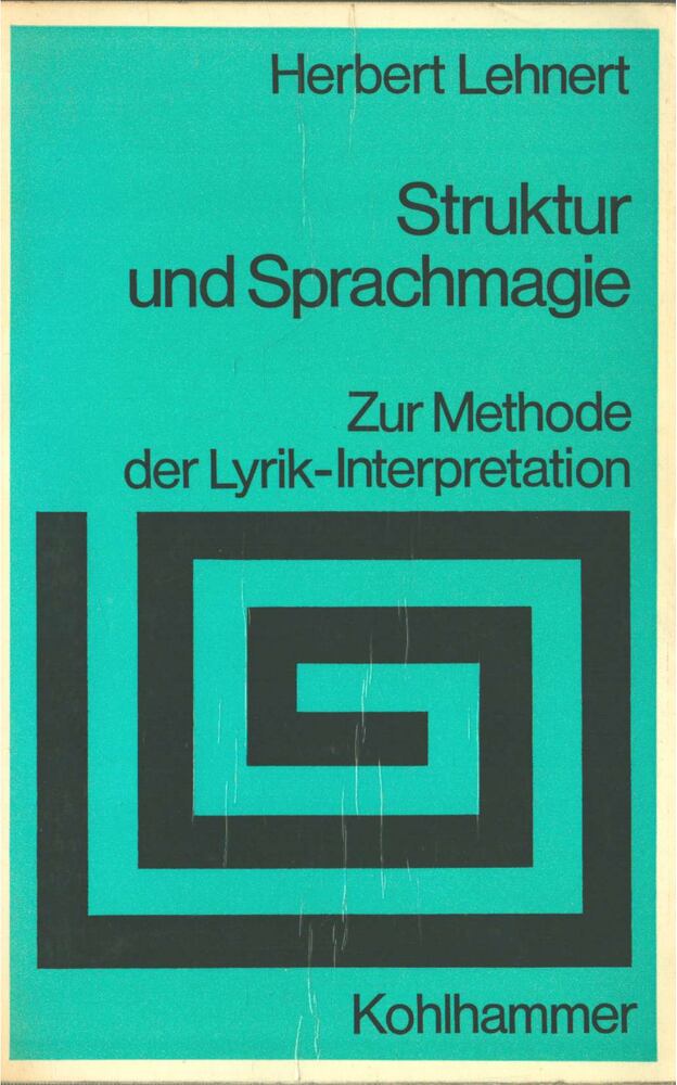 Herbert Lehnert - Struktur und Sprachmagie [antikvár]