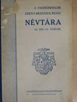 A Pannonhalmi Szent Benedek-rend névtára az 1912-1913. tanévre [antikvár]