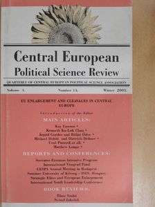 Kay Lawson - Central European Political Science Review Winter 2003. [antikvár]