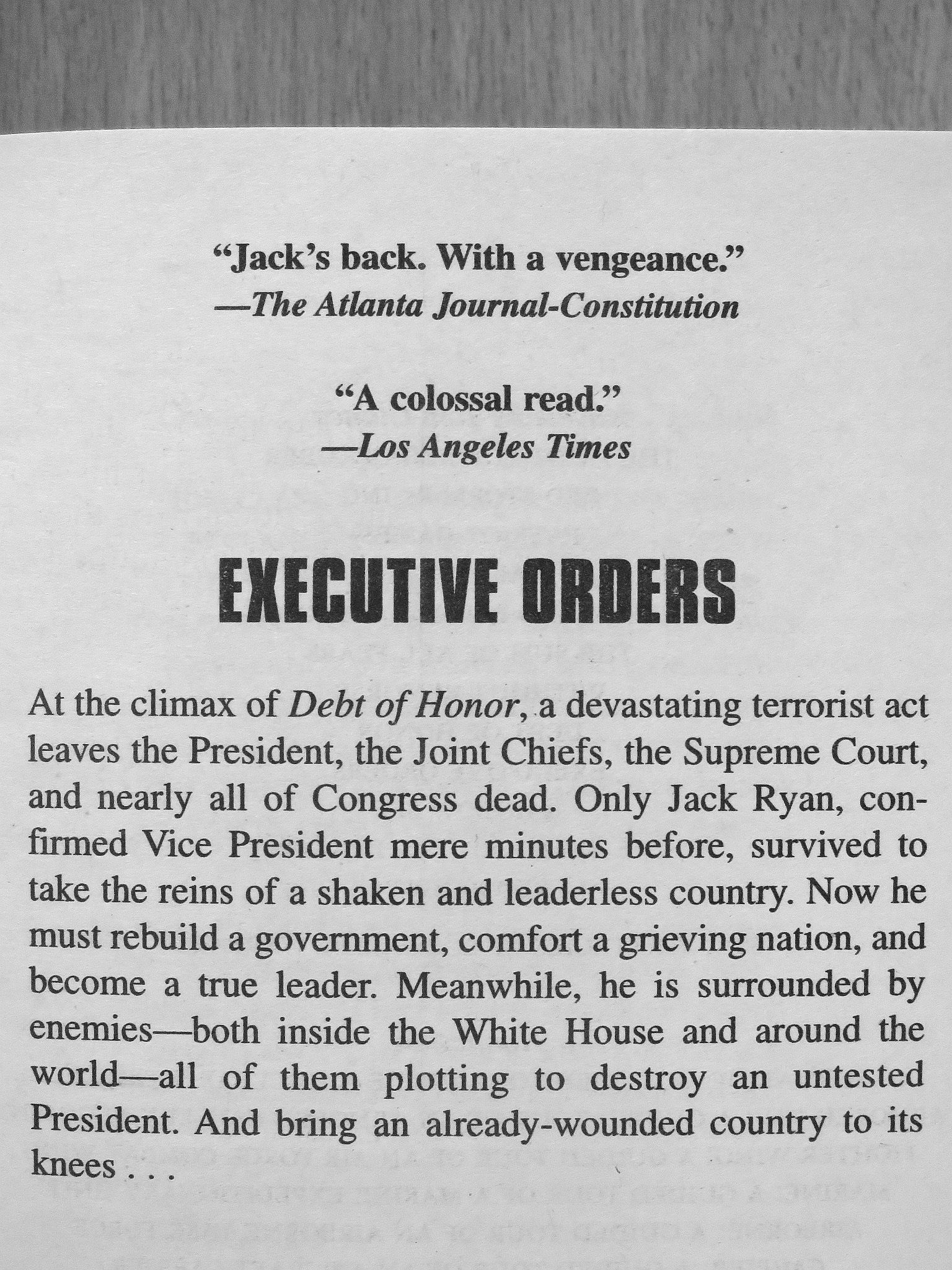 Tom Clancy - Executive Orders [antikvár]
