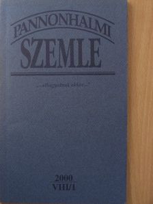 Csengery Kristóf - Pannonhalmi Szemle 2000/1. [antikvár]