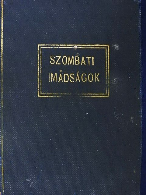 Szombati imakönyv [antikvár]