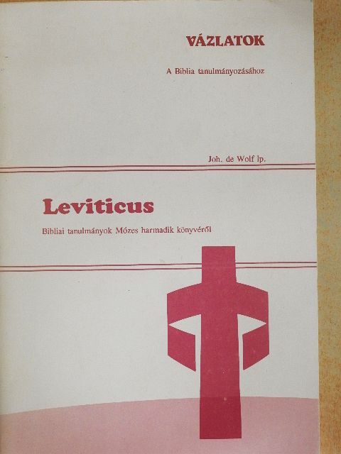 John. de Wolf lp. - Leviticus [antikvár]