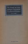 Rudolf Eucken - Der Kampf um einen geistigen Lebensinhalt [antikvár]