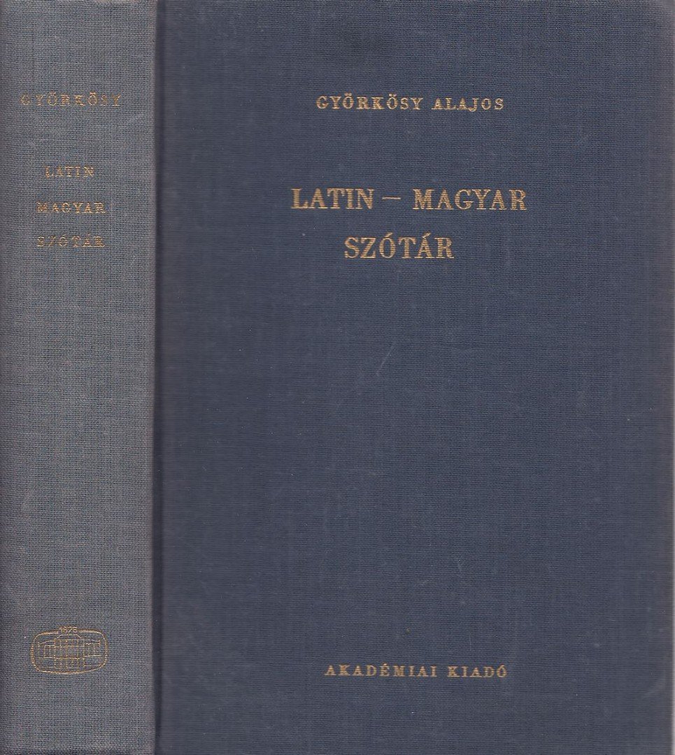 GYÖRKÖSY ALAJOS - Latin-magyar szótár [antikvár]
