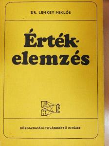 Dr. Lenkey Miklós - Értékelemzés [antikvár]