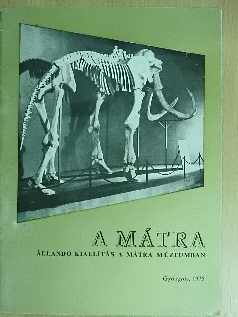 Dr. Nagy Gyula - A Mátra [antikvár]