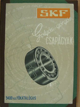 SKF Golyós és görgős csapágyak 5400 sz. főkatalógus [antikvár]