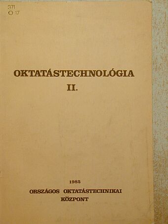 Kovács László - Oktatástechnológia II. [antikvár]