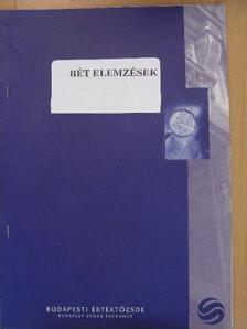 BÉT elemzések 2005. szeptember-2006. június [antikvár]