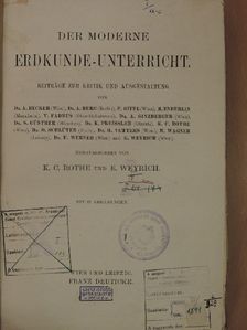 Dr. A. Becker - Der moderne Erdkunde-Unterricht [antikvár]