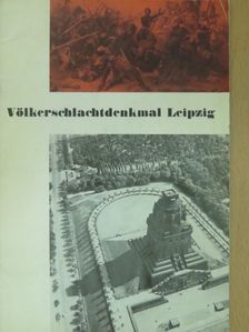 Hans Hartmann - Völkerschlachtdenkmal Leipzig [antikvár]