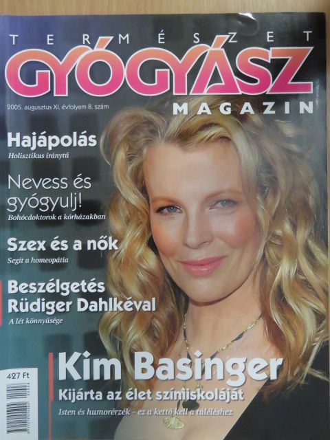 Természetgyógyász magazin 2005. augusztus [antikvár]