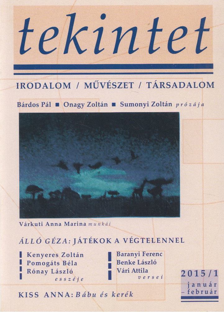Hornyászky Gyula - Tekintet 2015/1. január-február [antikvár]